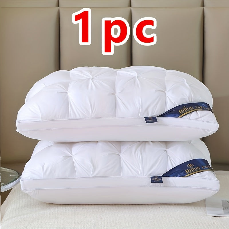 1pc/2pcs Luxury 5-Star Hotel Quality Pillows for Back Support