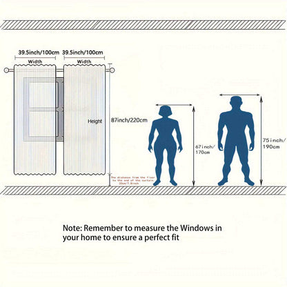 3D Golden and Black Modern Art Curtains