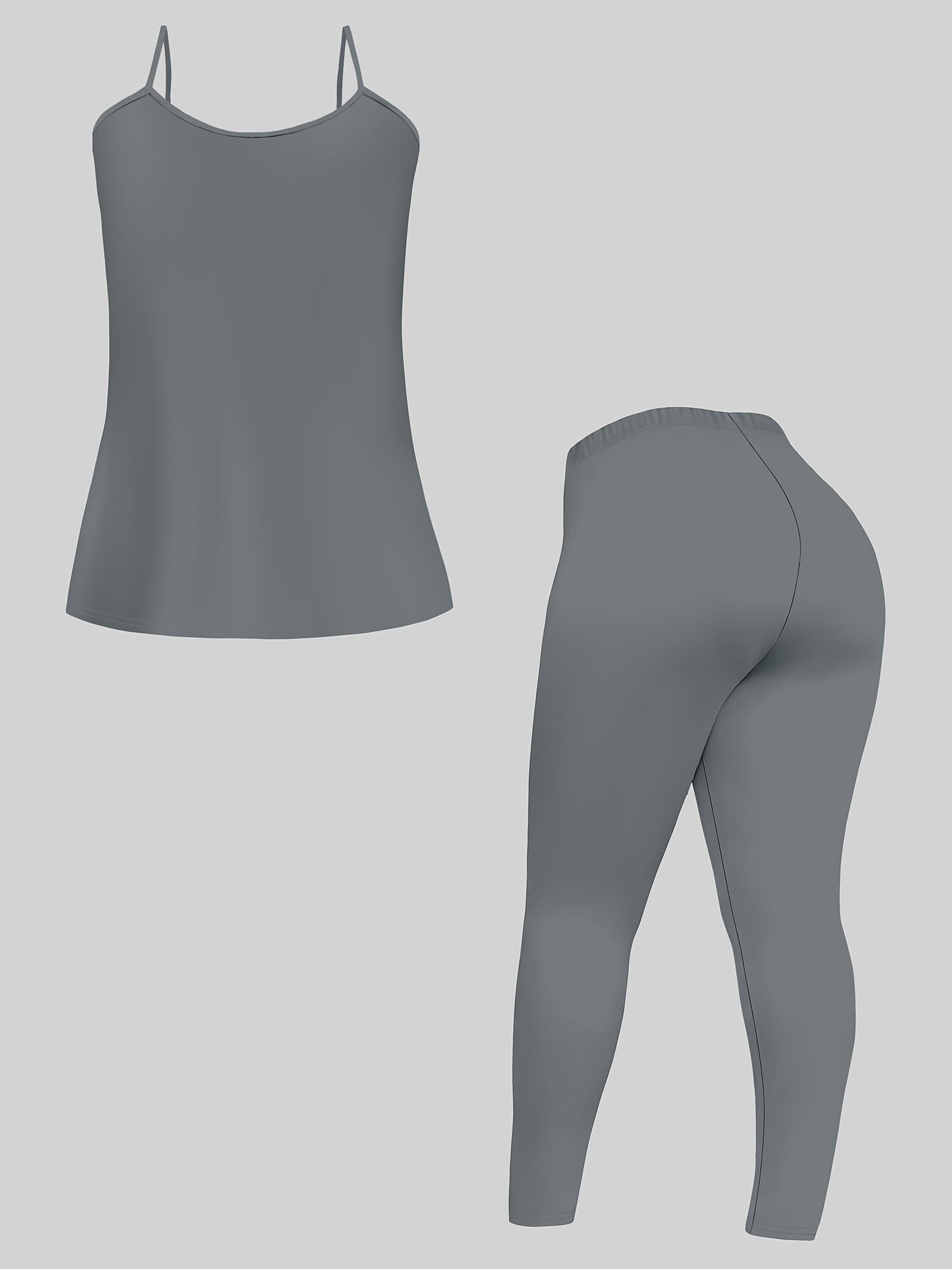 Plus Size Leopard Cardigan, Tank Top & Pants Set - Stretchy & Stylish