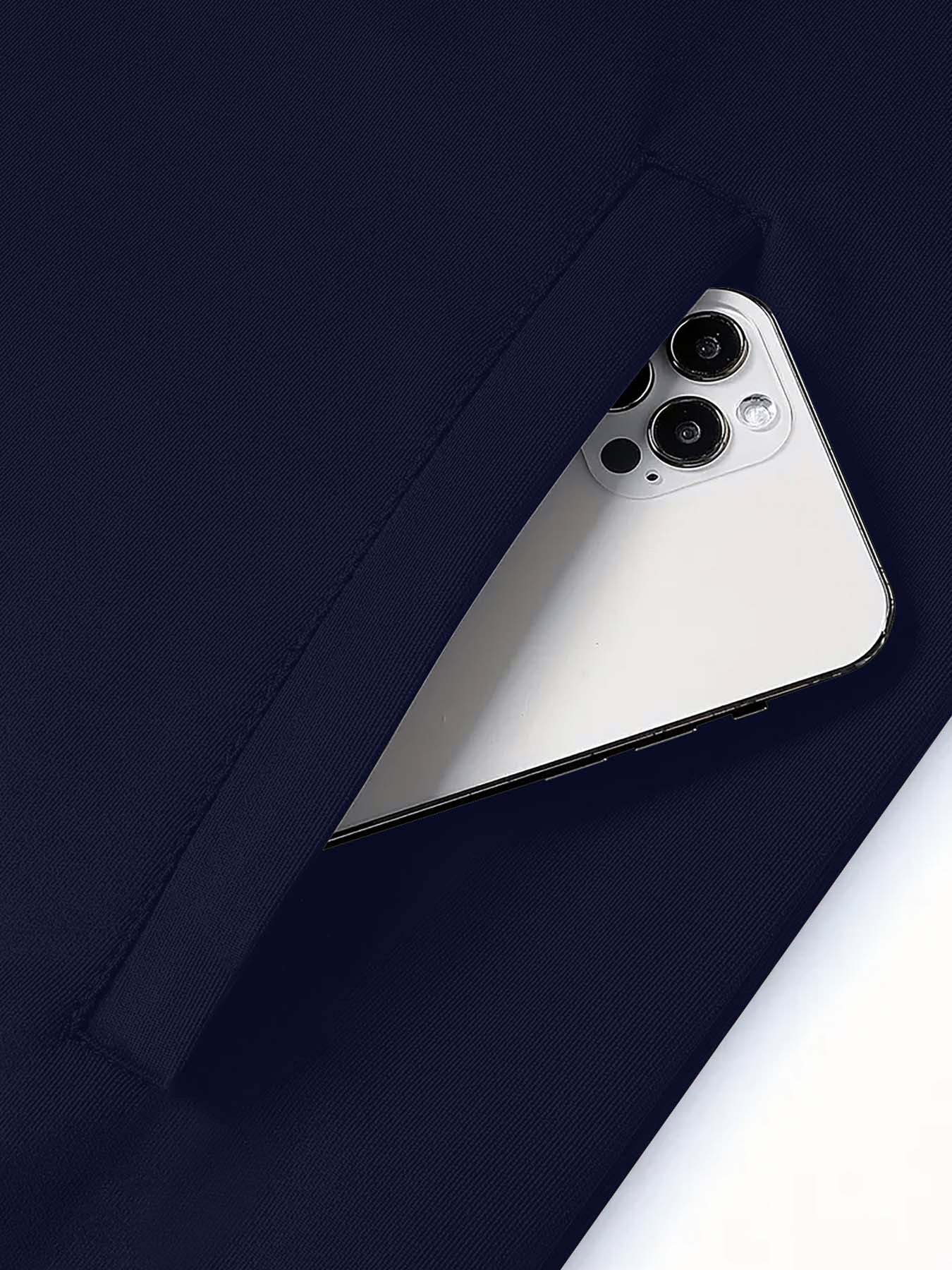 Men Navy Bomber Jacket