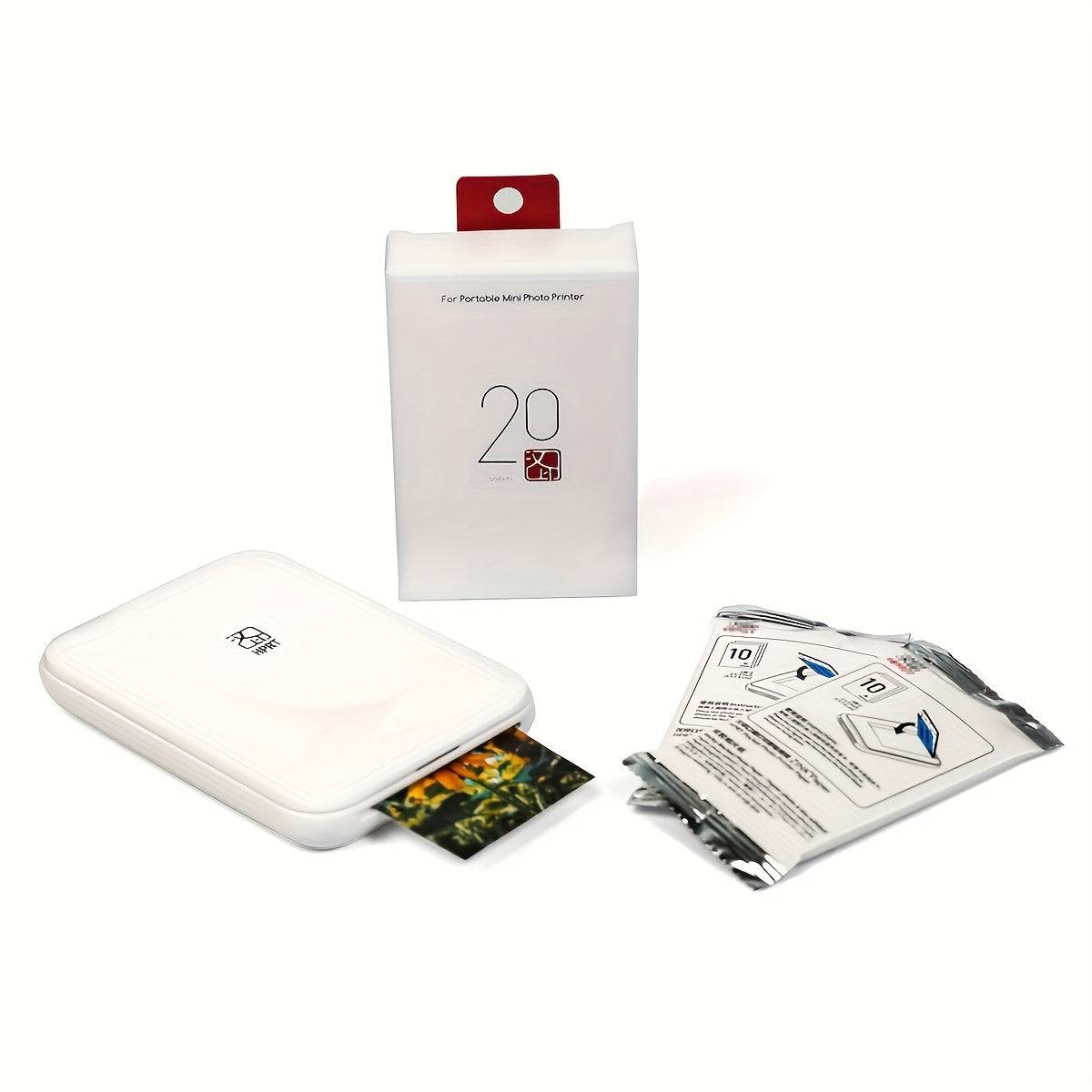 Wireless Portable Photo Printer - Mini Color, IOS/Android