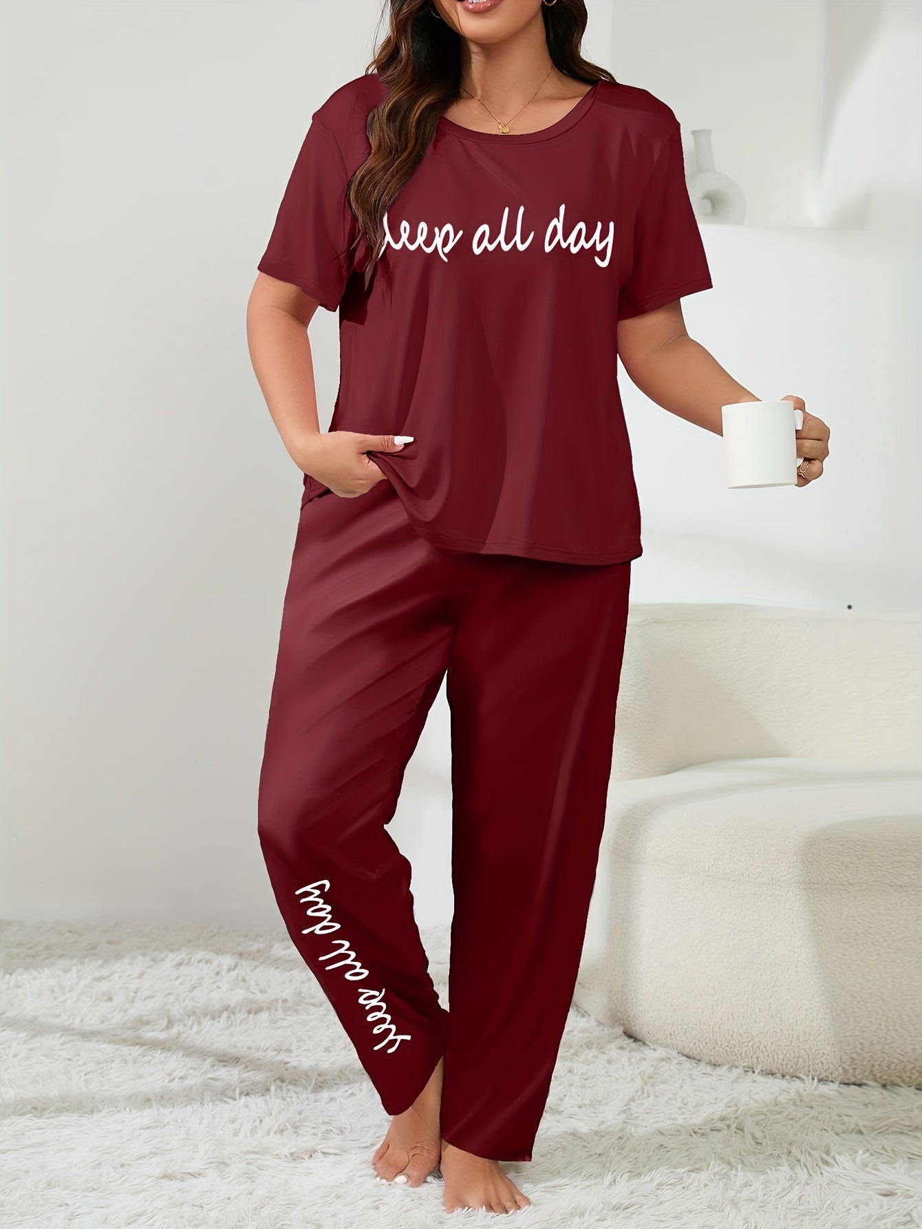 Plus Size Lounge Set