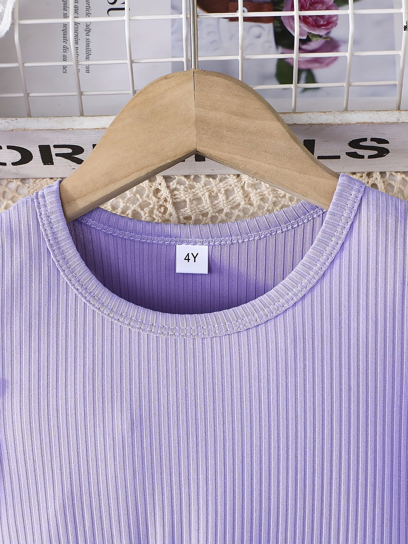 Elegant Rose Print Ruffle Dress for Girls, Bow Waist and Outdoor