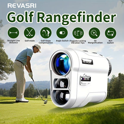 REVASRI Golf Rangefinder - Tournament Legal, Slope & Pin Lock