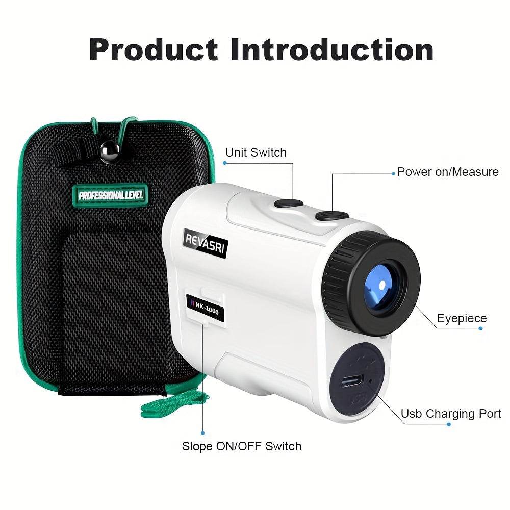 REVASRI Golf Rangefinder - Tournament Legal, Slope & Pin Lock