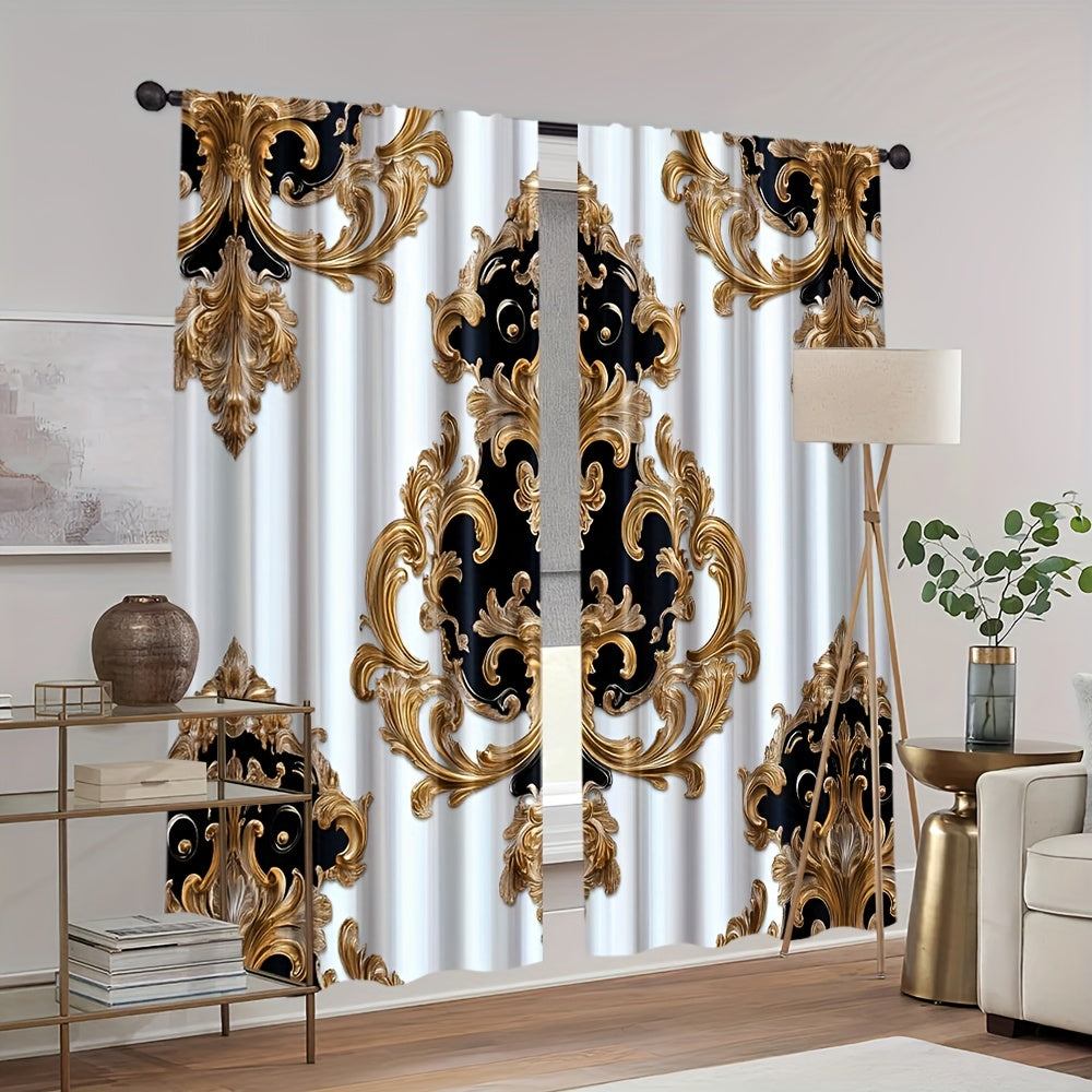 Boho Floral Curtains
