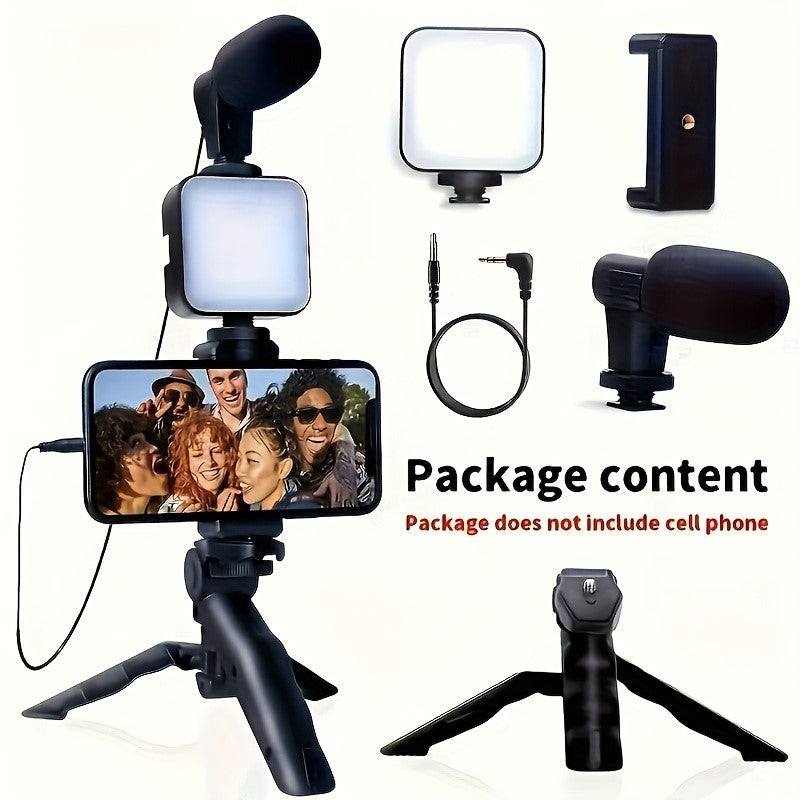 Smartphone Video Blogging - A Universal 3-In-1, Kit LED Ring